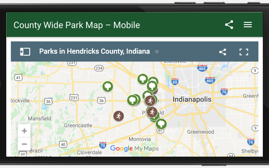 New Mobile App for the Parks Foundation of Hendricks County